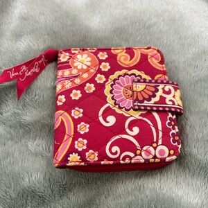 Vera Bradley Raspberry Fizz wallet